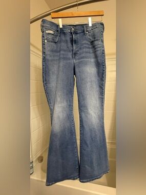 Calvin Klein High Rise Flare Jeans
